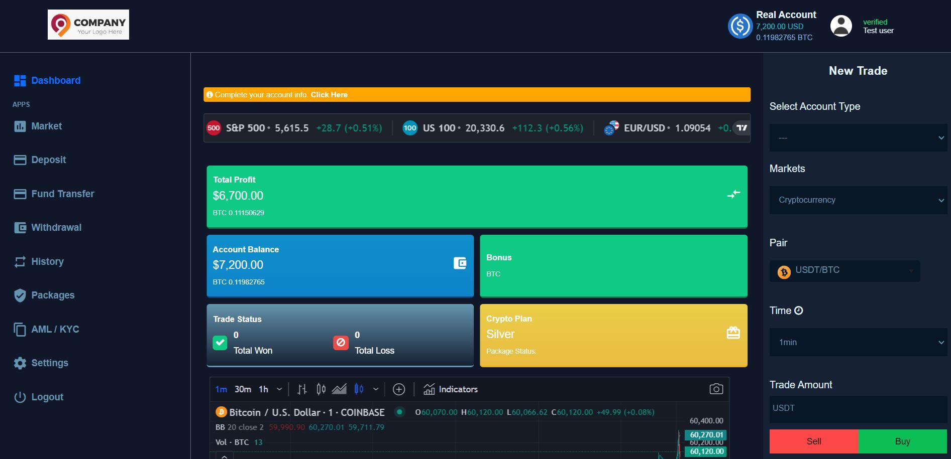 COINSTACK - cryptotrading and mining script