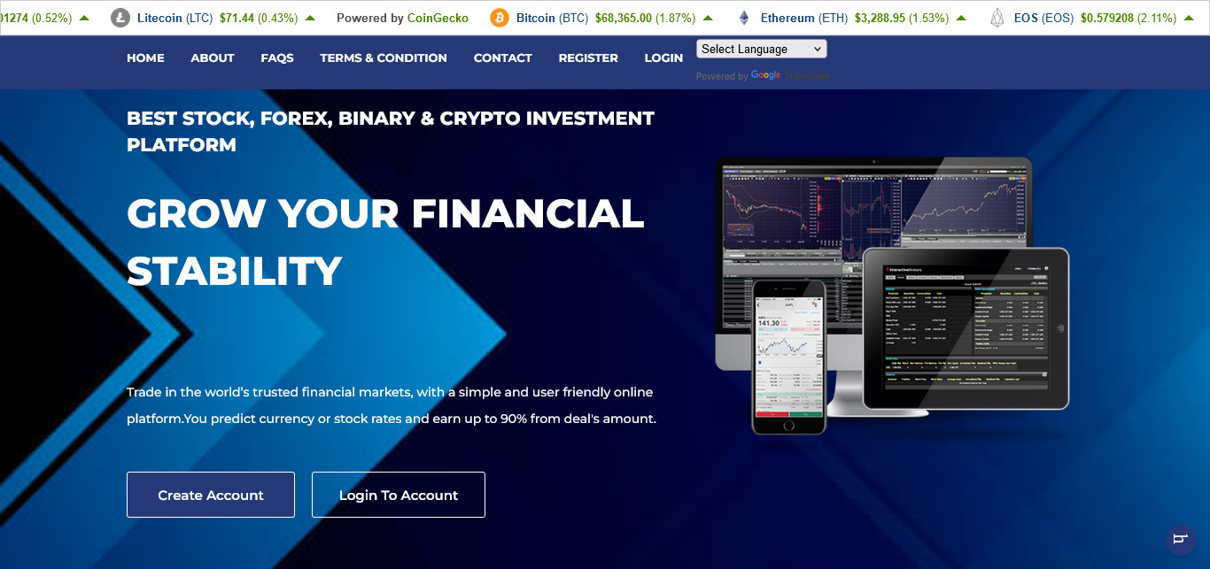 RESPONSIVE CRYPTO TEMPLATE