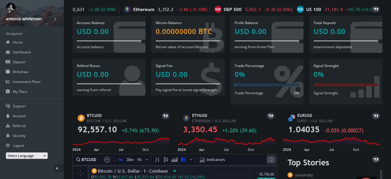 TRADEMAX - Advanced nvestment and trading script